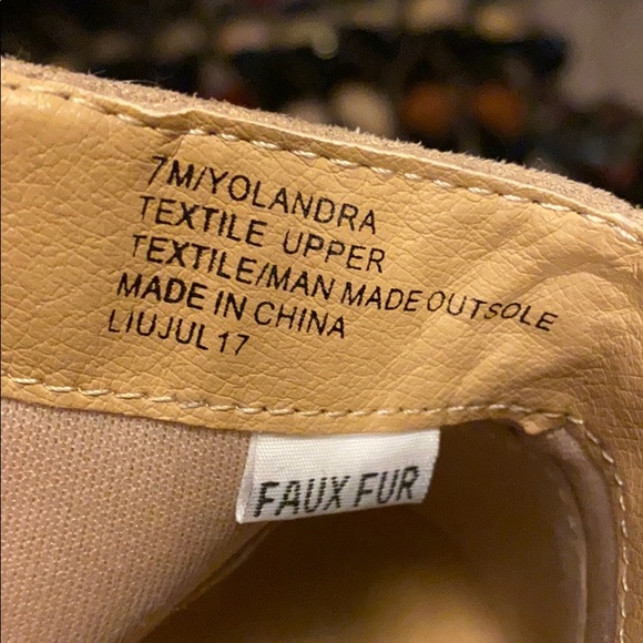 Francesca’s Yolanda Beige Fur Puff Boots - Picture 9 of 10